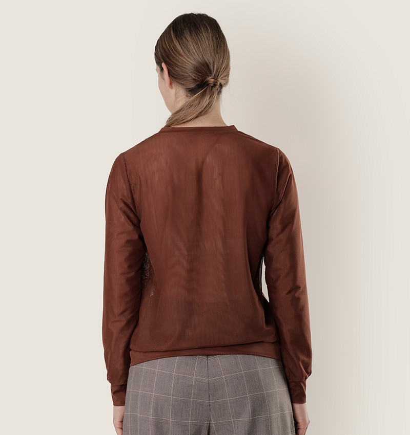 Chie mihara CARDIGAN CHILL MARRON Rebajas