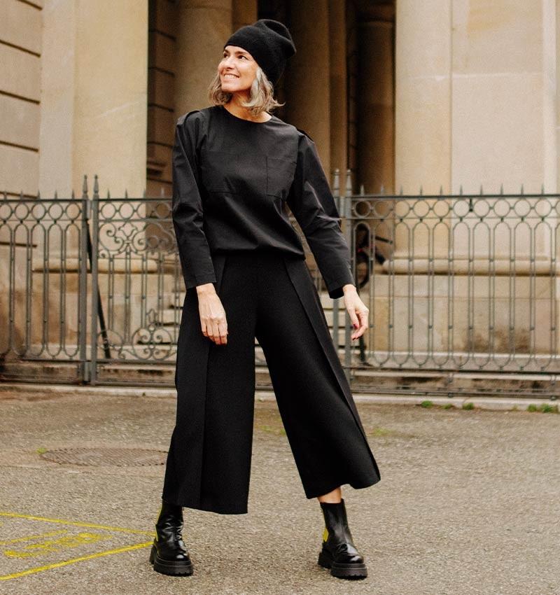 Chie mihara PANTALON PAGE NEGRO Gran oferta