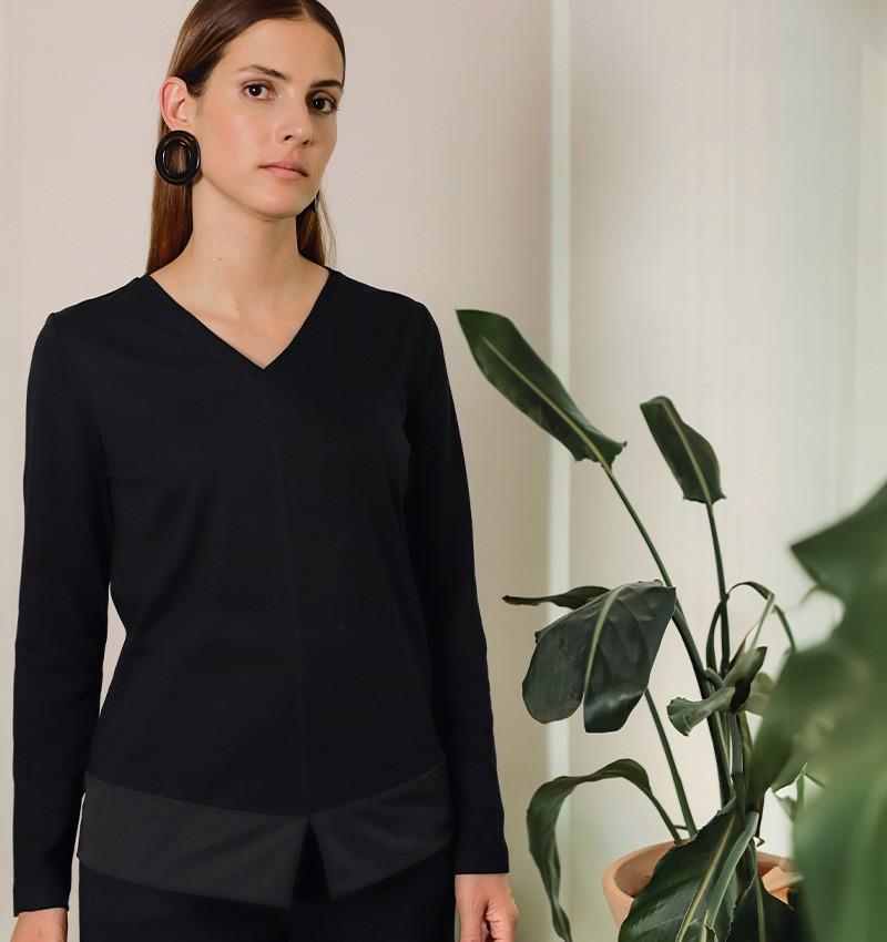 Chie mihara TOP BRAMA NEGRO Rebajas baratas