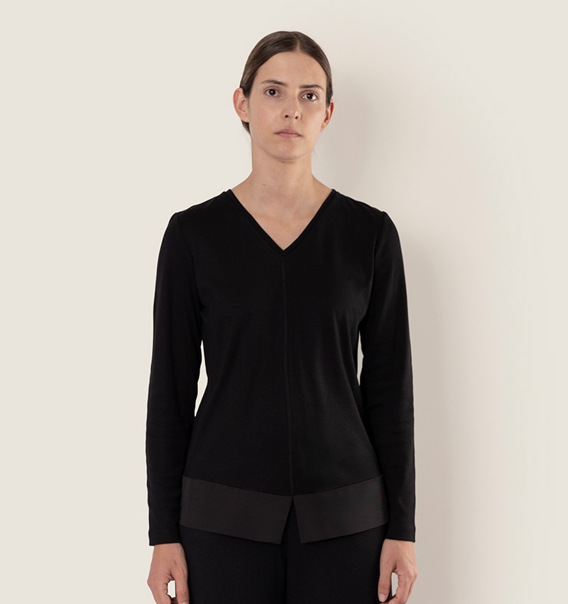 Chie mihara TOP BRAMA NEGRO Rebajas baratas