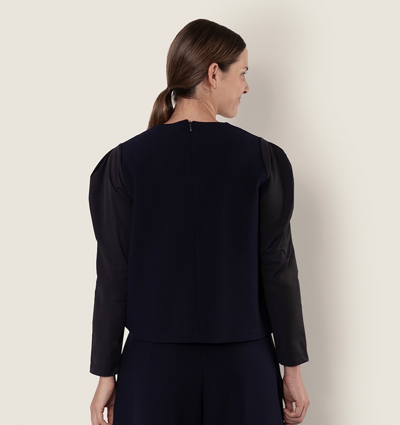 Chie mihara TOP BARLO AZUL MARINO Descuento