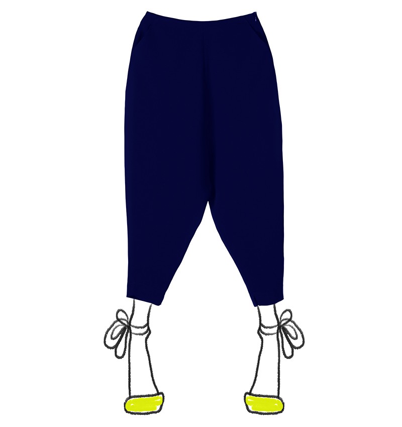 Chie mihara PANTALON BOATE AZUL MARINO Rebajas top