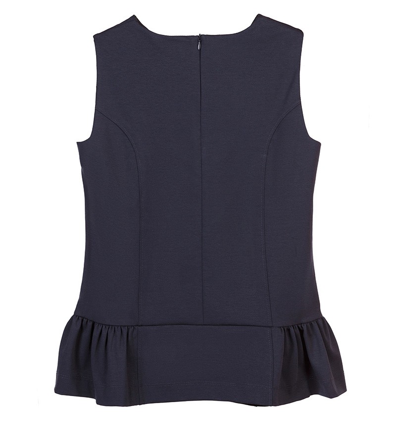 Chie mihara TOP LAVINIA AZUL MARINO Envío gratis