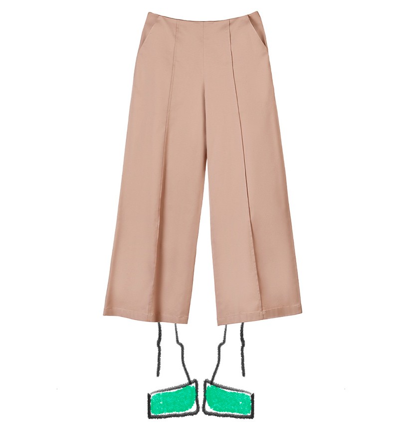 Chie mihara PANTALON BIBA MARRON CLARO Solo hoy