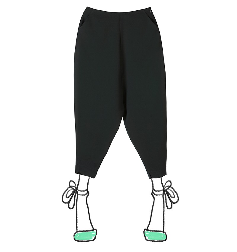 Chie mihara PANTALON BOATE NEGRO Limitado a 3 días