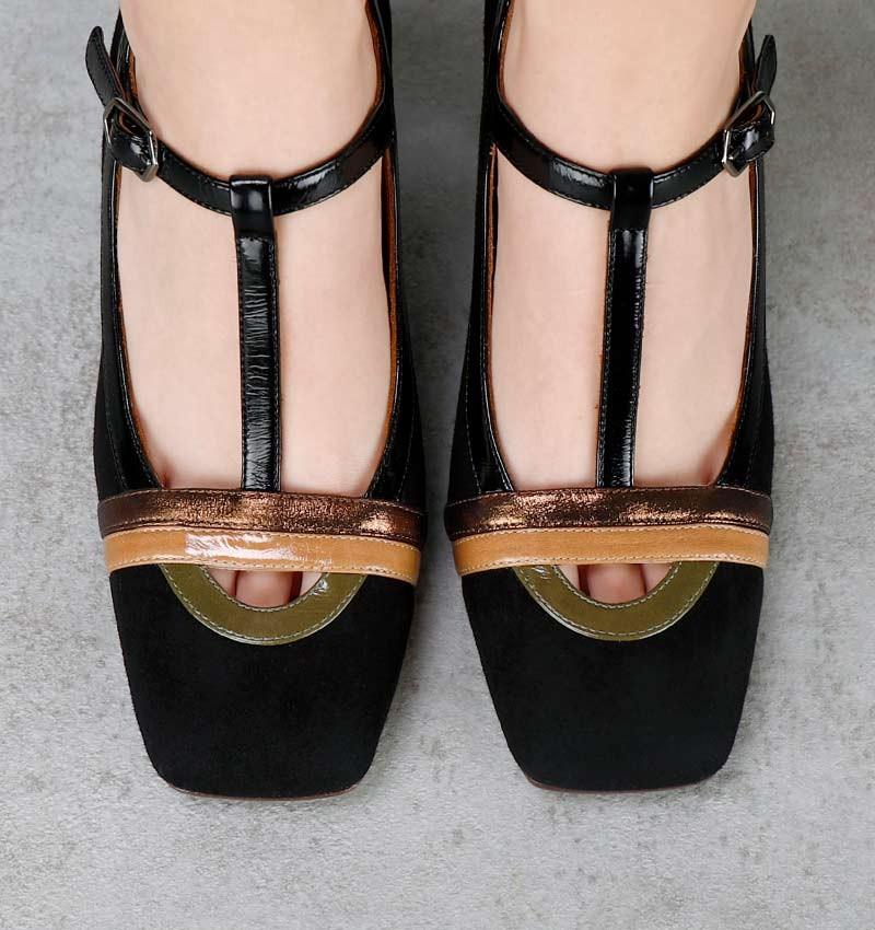Chie mihara ODAINA BLACK Venta caliente