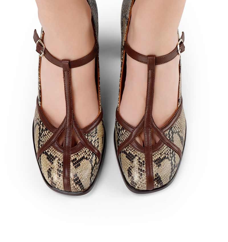 Chie mihara FATMA BROWN Mejor oferta