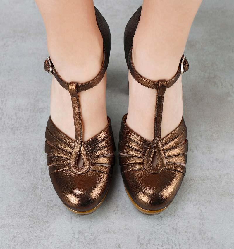 Chie mihara YEILO BRONCE Rebajas top