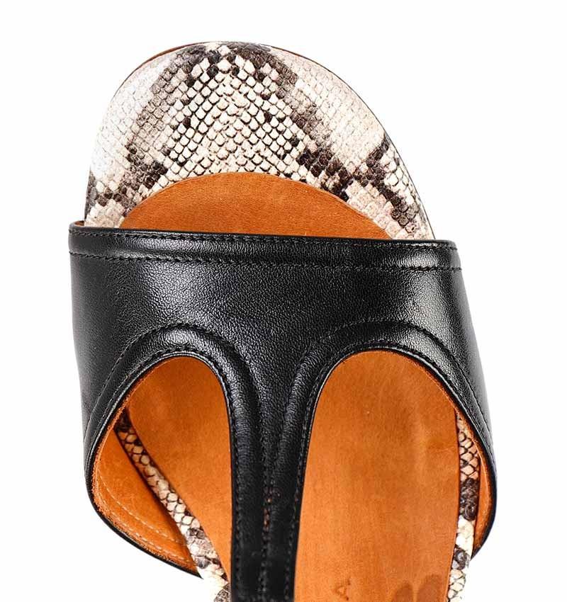 Chie mihara BASHIRA BLACK Descuento por venta flash
