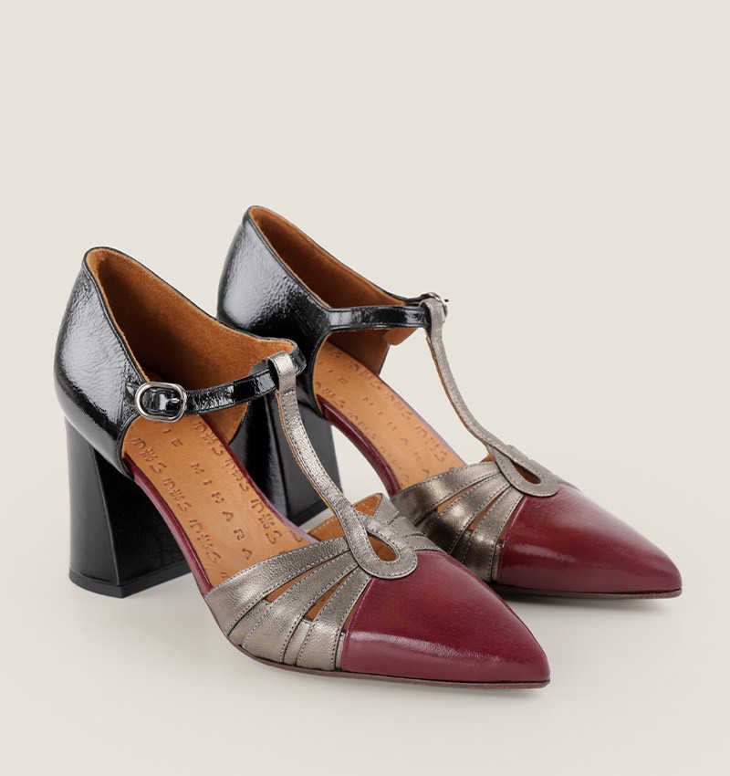 Chie mihara LOMERA GRAPE AND BLACK Rebajas