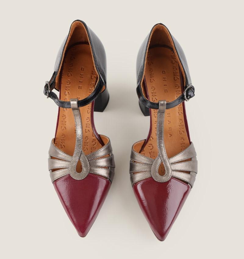 Chie mihara LOMERA GRAPE AND BLACK Rebajas