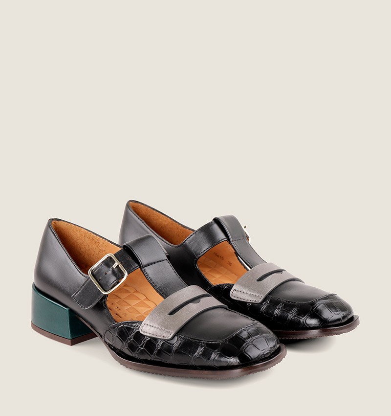 Chie mihara ZELANDA BLACK Descuento