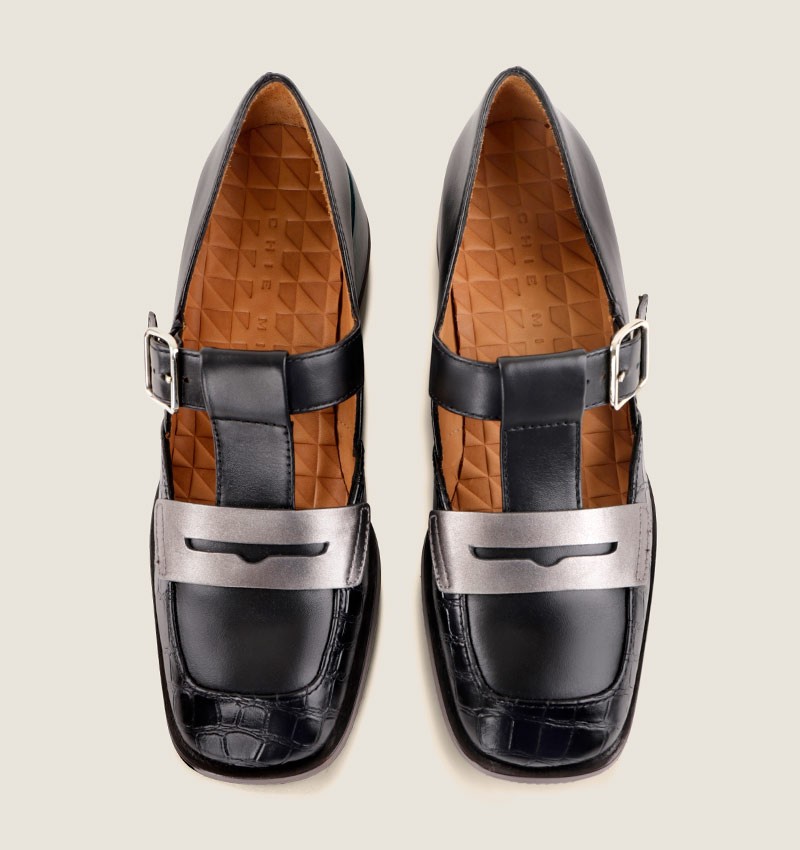 Chie mihara ZELANDA BLACK Descuento