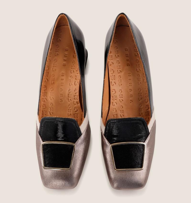 Chie mihara VOIKO BRONZE WHITE Tienda