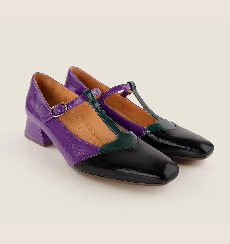 Chie mihara HERENCIA PURPLE Oferta especial de fábrica