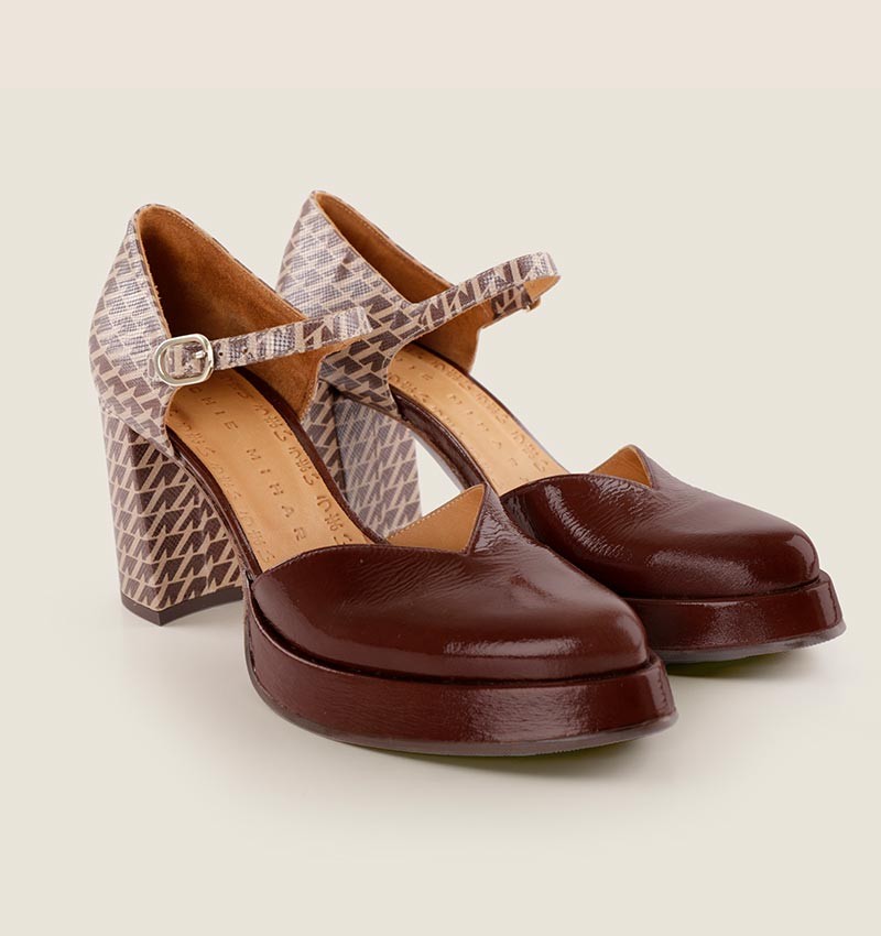 Chie mihara FASI BROWN Grandes descuentos
