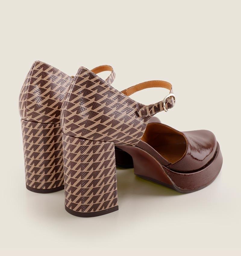 Chie mihara FASI BROWN Grandes descuentos