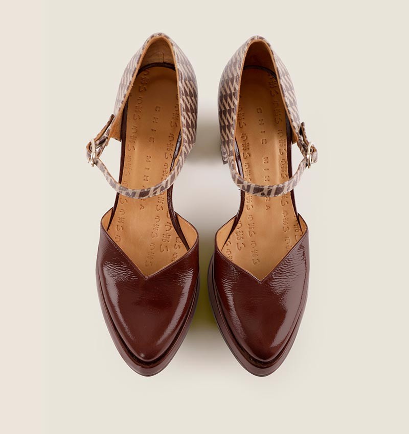 Chie mihara FASI BROWN Grandes descuentos