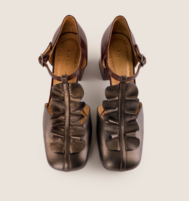 Chie mihara SWAN BRONZE Descuento por venta flash