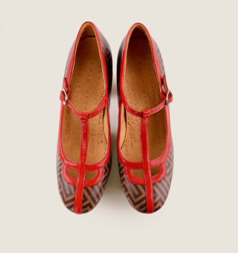 Chie mihara MAKUN BROWN Ofertas especiales