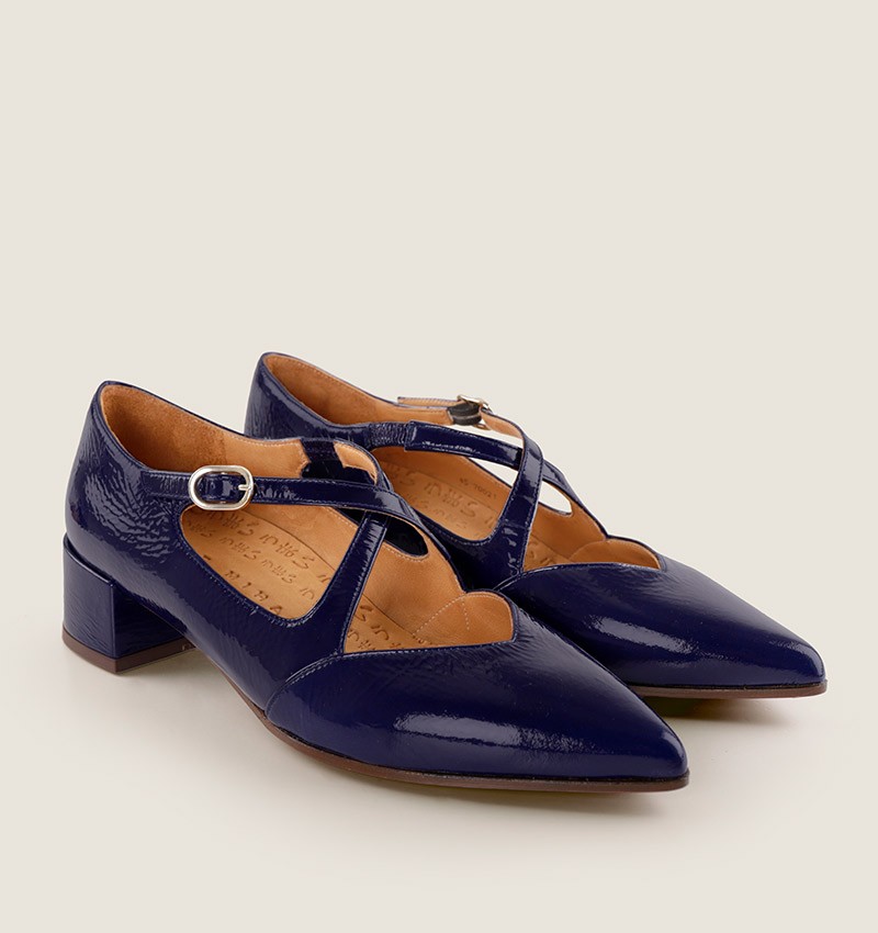 Chie mihara JARENYO NAVY Gran oferta