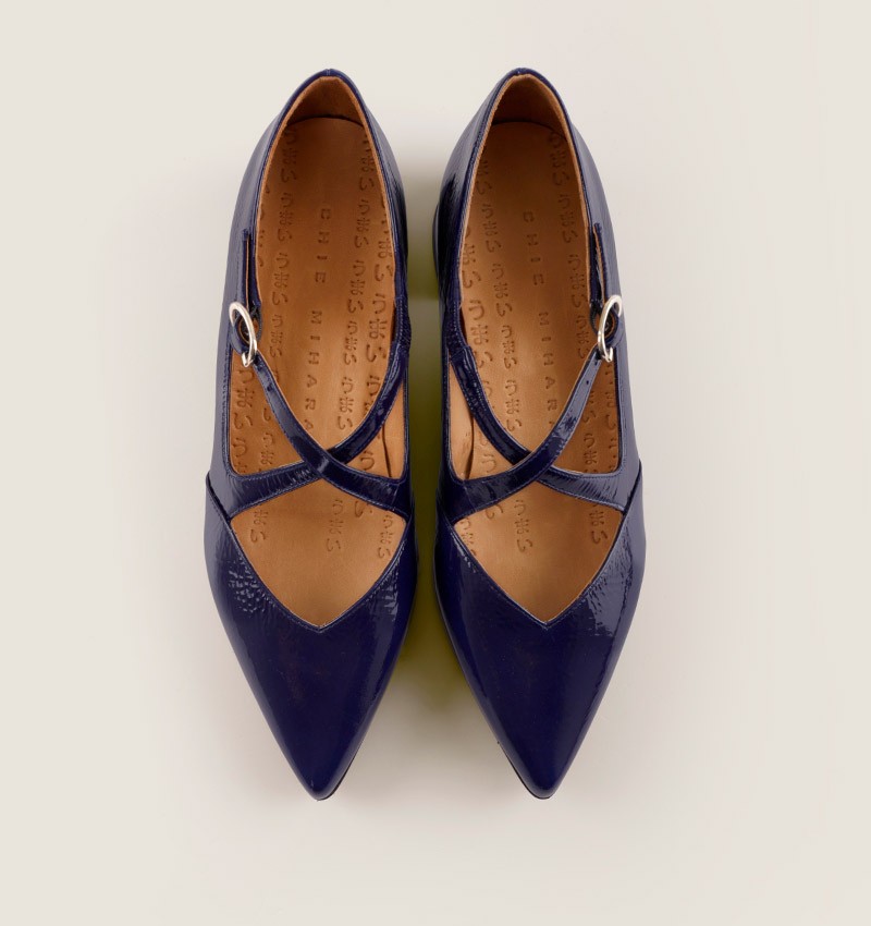 Chie mihara JARENYO NAVY Gran oferta