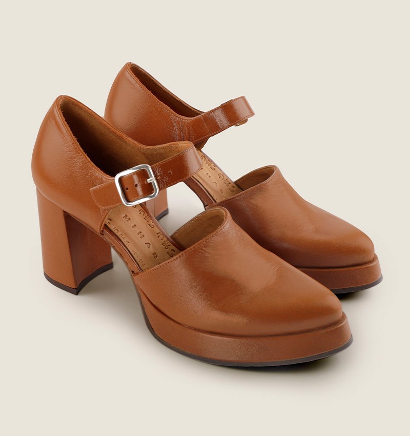 Chie mihara FACET BROWN Liquidación