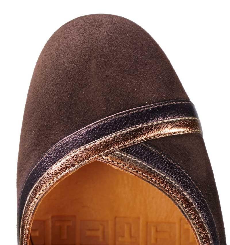 Chie mihara WIESA DARK BROWN Envío internacional gratuito