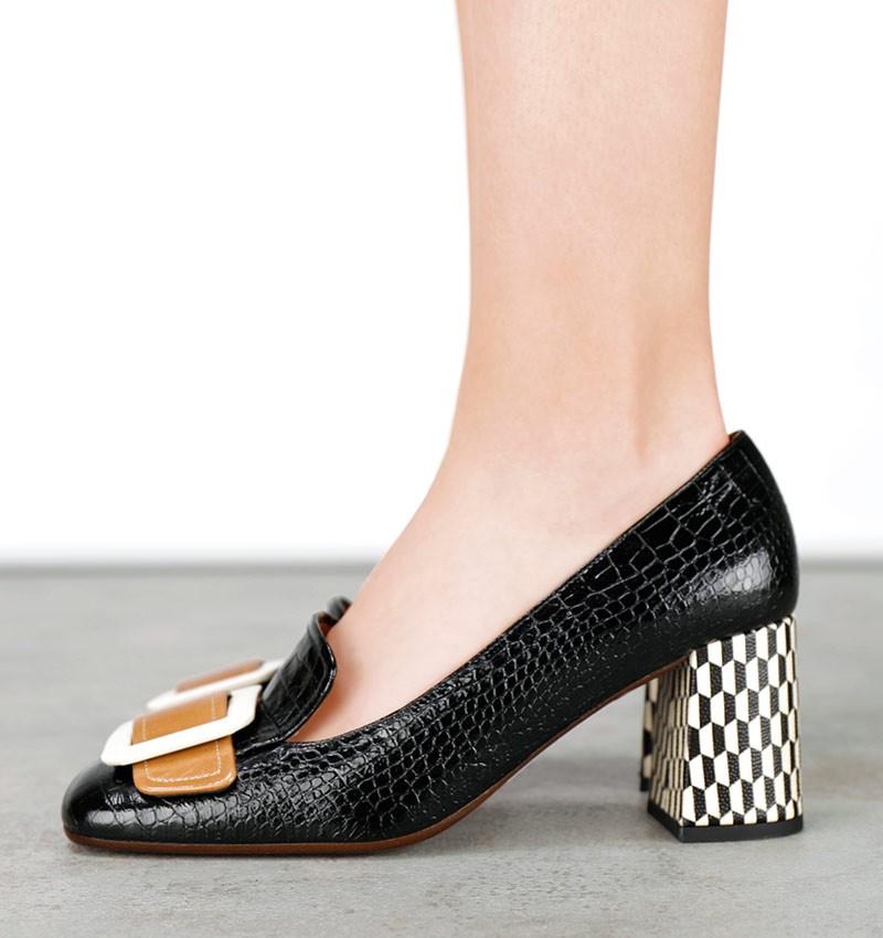 Chie mihara PEMA BLACK Descuento por venta flash