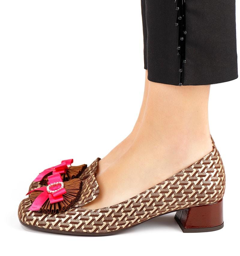 Chie mihara RYUH BROWN Rebajas top
