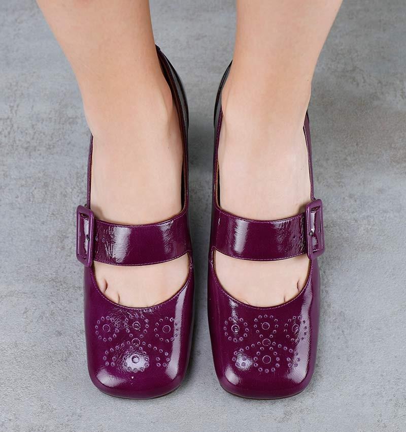 Chie mihara PAYPAU PURPLE Liquidación