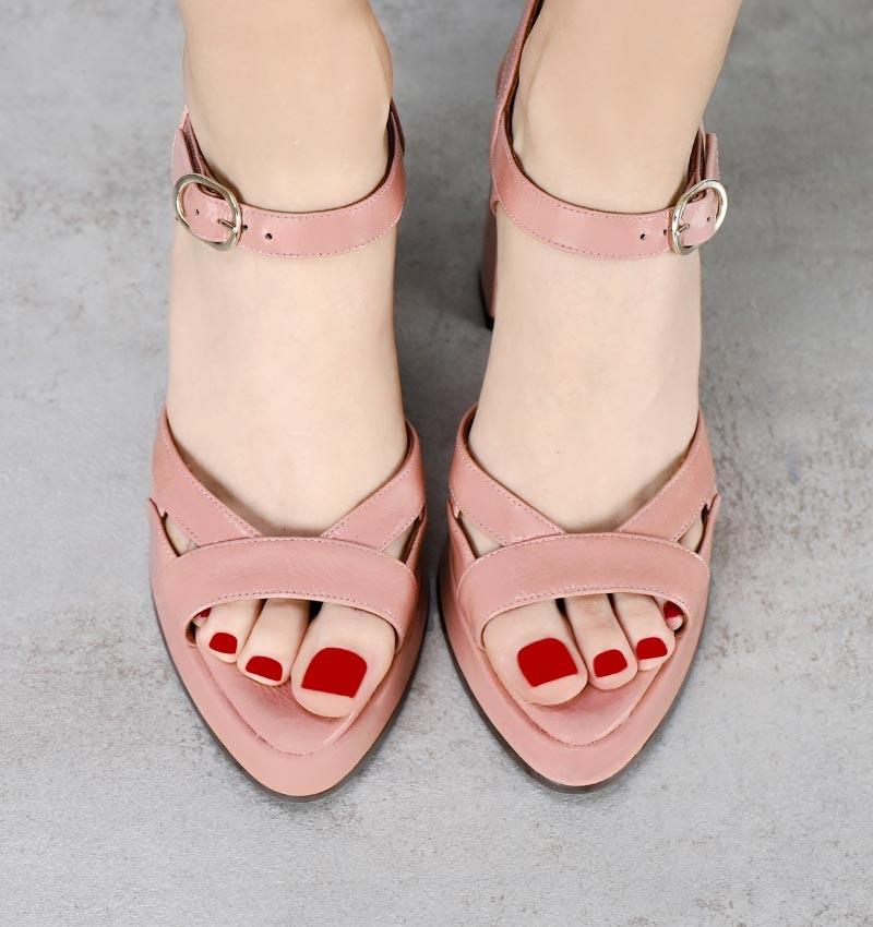 Chie mihara ABEBA PINK Descuento por venta flash
