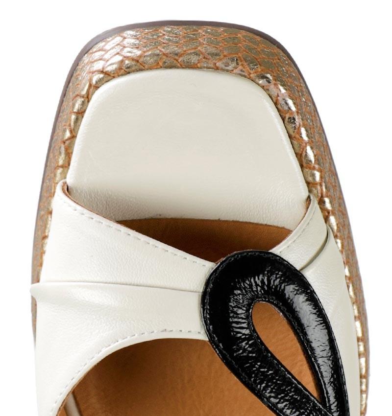 Chie mihara ZALE OFF-WHITE Devoluciones gratuitas