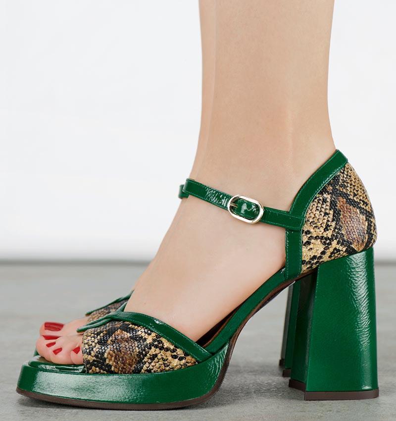 Chie mihara ZEILA GREEN Outlet online
