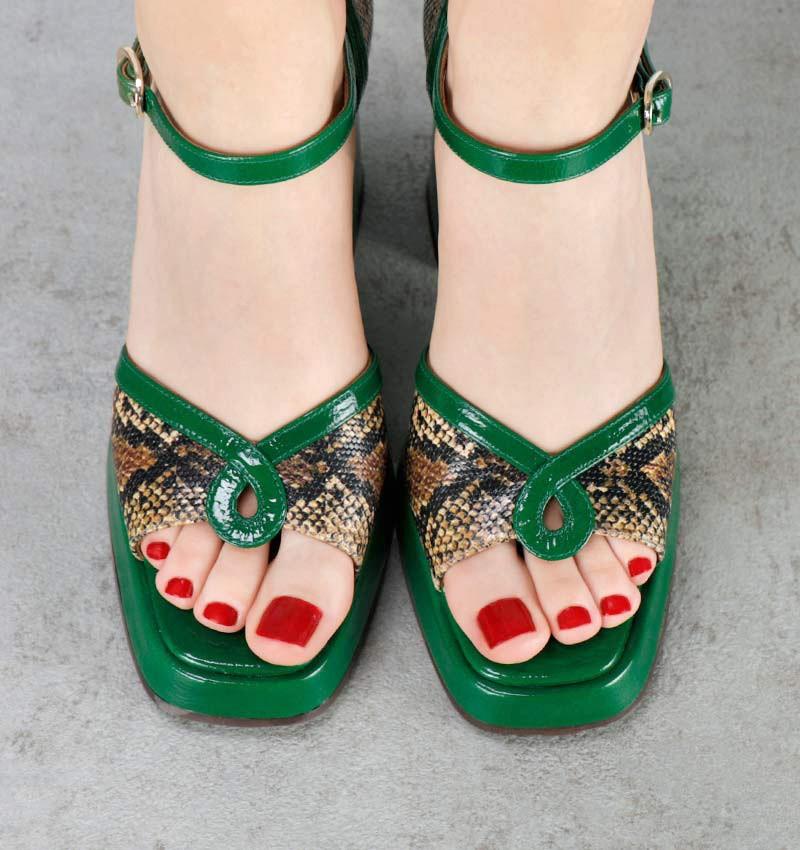 Chie mihara ZEILA GREEN Outlet online