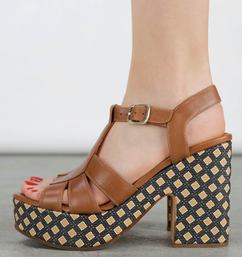 Chie mihara JAGO BROWN Envío gratis