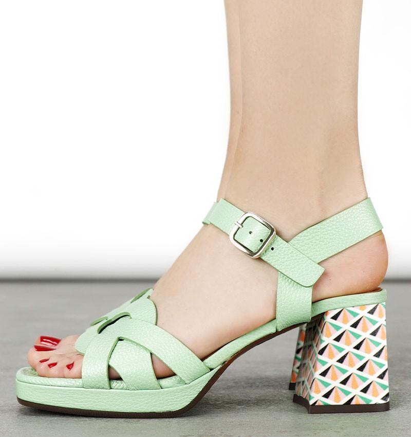 Chie mihara GAURA MINT AND PINK Descuento por venta flash