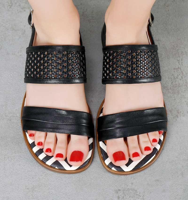 Chie mihara WAIMI BLACK Venta caliente