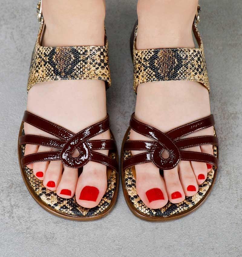 Chie mihara WEISHO BROWN Gran oferta