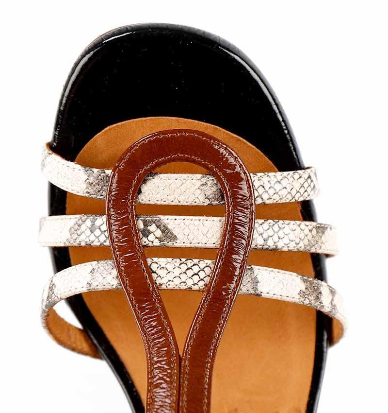 Chie mihara BABI SAND AND BROWN Liquidación