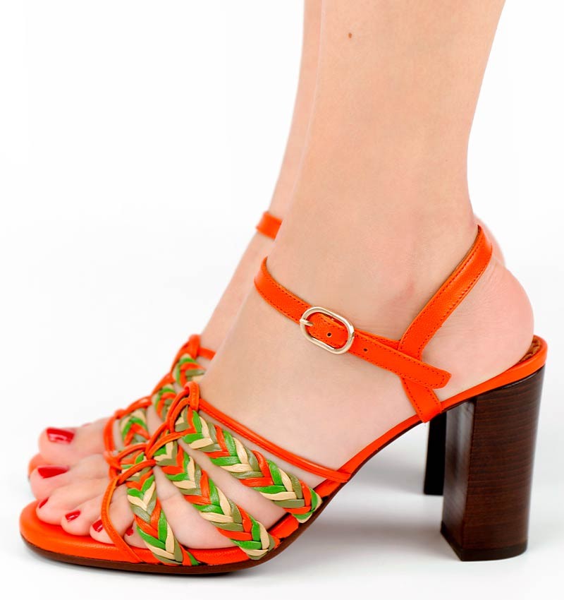 Chie mihara BARI ORANGE Descuentos del mes