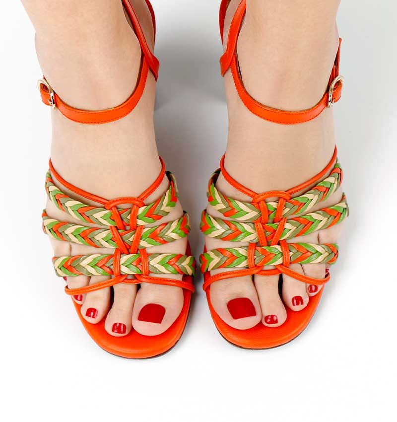Chie mihara BARI ORANGE Descuentos del mes
