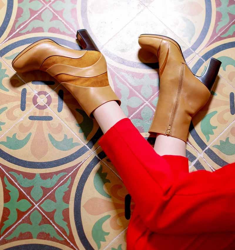 Chie mihara CUABE LIGHT BROWN Venta caliente