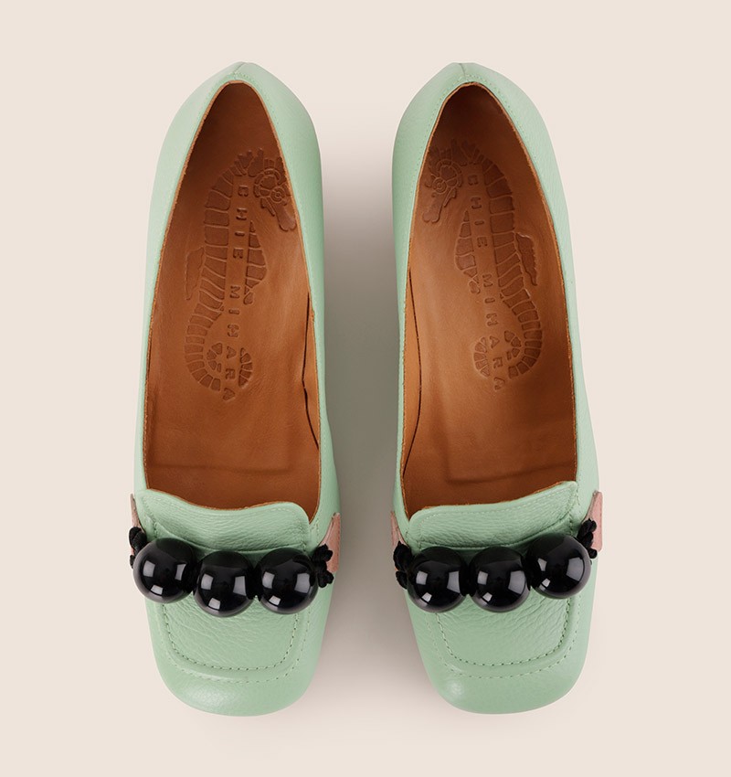 Chie mihara UBISCU MINT AND PINK Precios de Black Friday