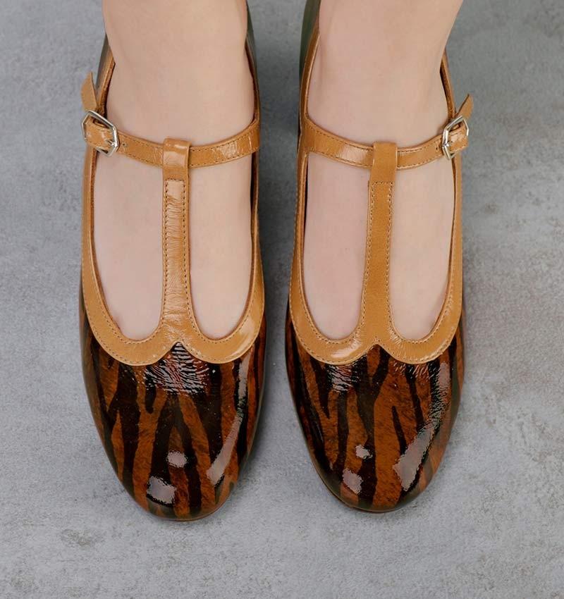 Chie mihara ANIJA BROWN & BLACK Ofertas