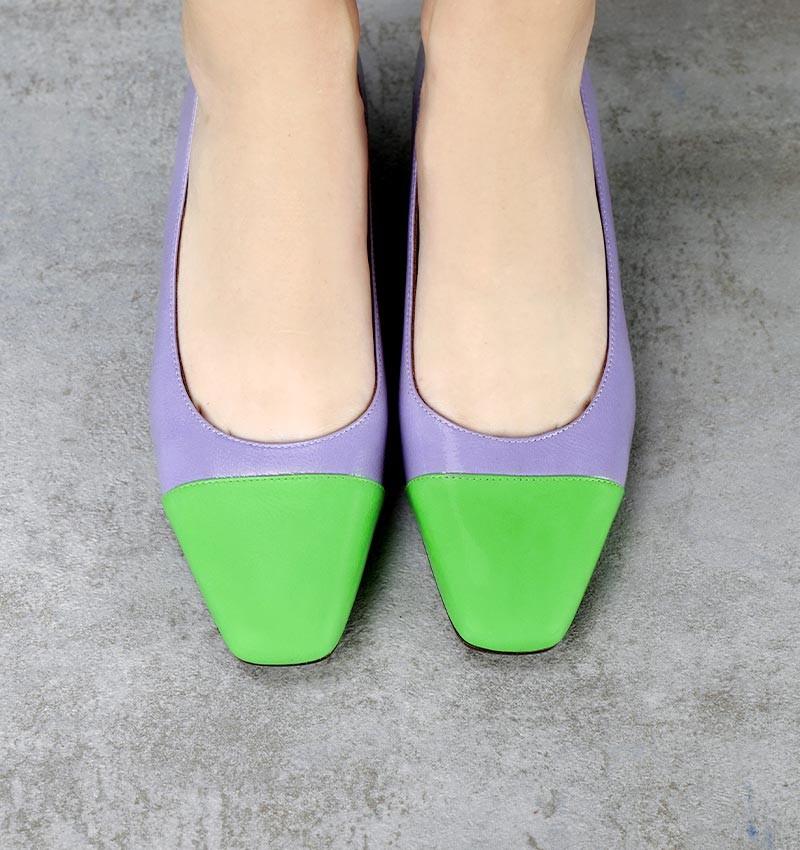 Chie mihara HAILU LILAC Liquidación