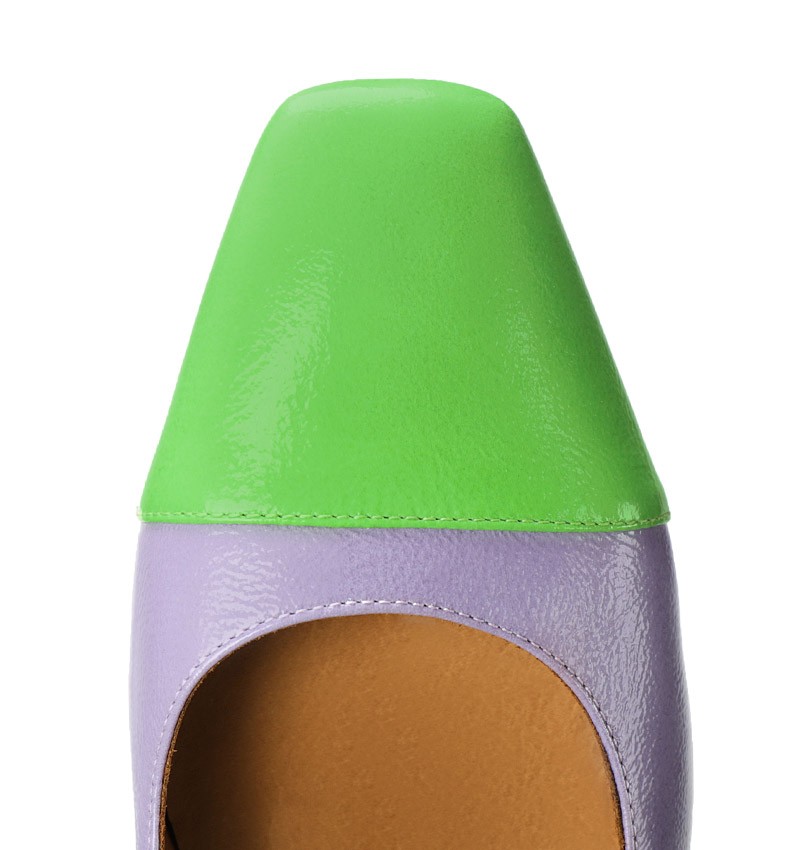 Chie mihara HAILU LILAC Liquidación