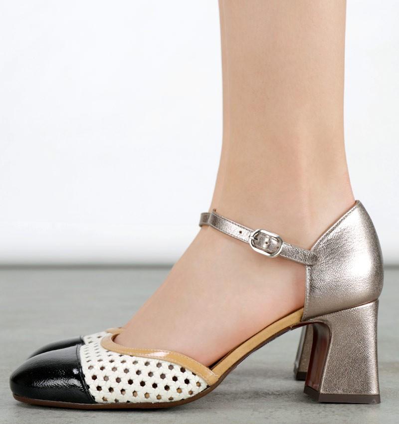 Chie mihara FIZA BLACK SILVER Oferta exclusiva