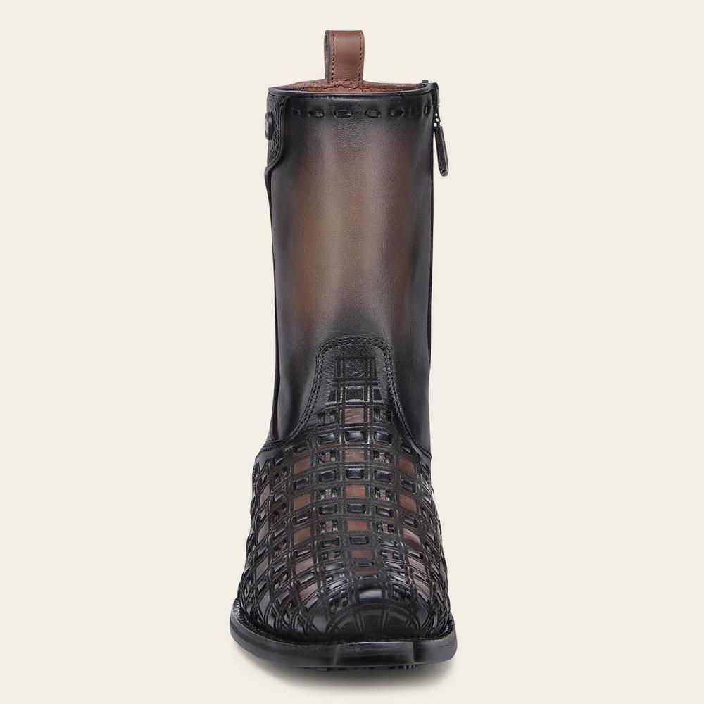Cuadra Bota urbana en piel genuina para caballero Grandes descuentos