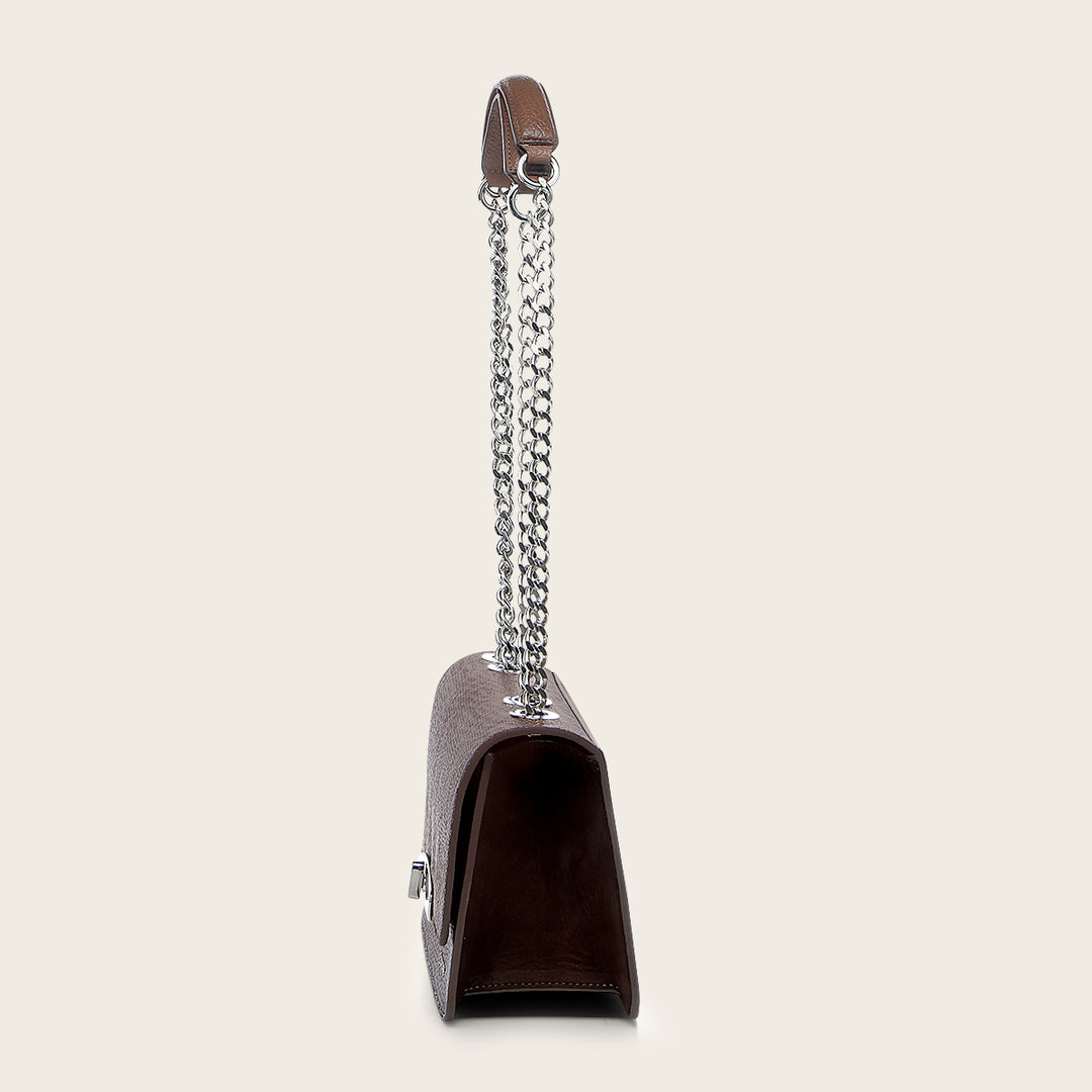 Cuadra Crossbody mini en piel genuina de carunga para dama Libre de impuestos